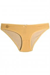 Kadın Pamuklu Slip Külot Sarı Ağırlıklı Karışık Renkte 7li Paket Iç Çamaşırı thumbnail 3