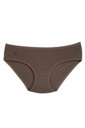 Kadın Pamuklu Bato Külot(yüksek Belli) Haki Yeşil 7li Paket thumbnail 5