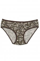 Kadın Pamuklu Bato Külot(yüksek Belli) Haki Yeşil 7li Paket thumbnail 6