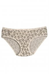 Kadın Pamuklu Bato Külot(yüksek Belli) Haki Yeşil 7li Paket thumbnail 7