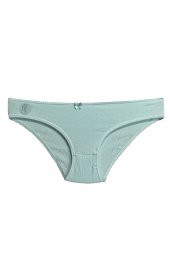 Kadın Pamuklu Slip Külot Turkuaz Renkte 7li Paket thumbnail 2