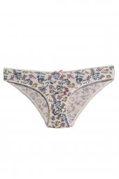 Kadın Pamuklu Slip Külot Turkuaz Renkte 7li Paket thumbnail 3