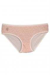 Kadın  Kiremit Rengi Ve Krem Renklerinde Pamuklu Bato Külot (Yüksek Belli) 7li Paket thumbnail 8