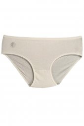 Kadın Turuncu Tonlarında Çiçek Desenli Pamuklu Bato Külot  7li Paket thumbnail 4