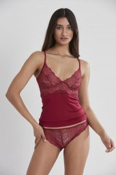 Dantelli Penye Atlet Külot / Kaşkorse Set thumbnail 1