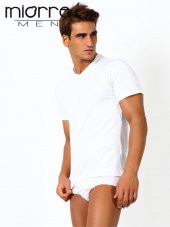 Miorre Modal Strech V Yaka Kısa Kol Fanila thumbnail 2