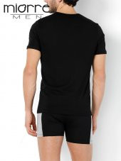 Miorre Modal Strech V Yaka Kısa Kol Fanila thumbnail 2