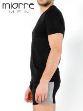 Miorre Modal Strech V Yaka Kısa Kol Fanila thumbnail 4