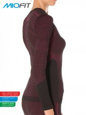 Kadın Comfortable Fit Dry Uzun Kollu Dikişsiz Spor Tişört thumbnail 2