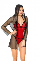 Bodysuıt ve Sabahlık Takim - 1