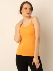 Bayan İnce Askılı Seamless Tişört - 5