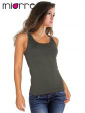 Kabartma Desenli Seamless Body - 6