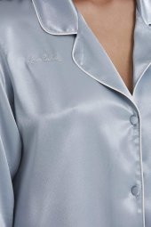 Saten Biyeli Pijama Takımı - 3