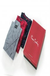 Damat Çeyiz Şortlu Bordo Pijama - 3