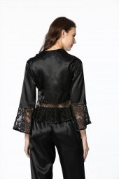 Saten Dantelli Pijama Takımı thumbnail 2