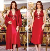 SATEN GECELİK SABAHLIK TAKIM thumbnail 1