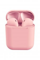 PUDRA PEMBESİ BLUETOOTH V5 İNPODS KULAKLIK - 1