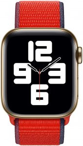 Watch Kırmızı Hasır Kordon 42-44 mm Akıllı Saat Kayışı - 1