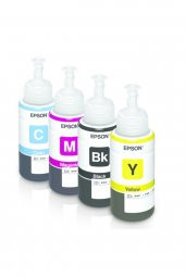 ORİJİNAL 4lü SET-TAKIM Mürekkep - T6641-6642-6643-6644 L Serileri İçin Orjinal Mürekkep thumbnail 1