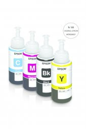 ORİJİNAL 4lü SET-TAKIM Mürekkep - L200/L300/L210/L355/L550/L1300/L3050/L3060 için T6641 thumbnail 2