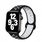 Apple Watch  7 Son Sürüm Nike 44 Siyah Akıllı Saat Giyilebilir Teknoloji  Android İos Uyumlu WatchOs - 1