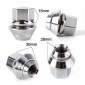 FORD FOCUS CONNECT KUGA MONDEO FİESTA 20 ADET BİJON SOMUNU NİKEL - 1