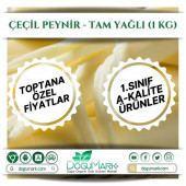 DoğuMark - Çeçil Peynir - Tam Yağlı (1 Kg) - 1