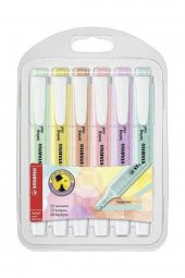 Swing Cool 6lı Pastel Fosforlu Kalem Seti - 1