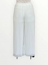 PİLELİ ASTARLI BOL PAÇA PANTOLON - 3