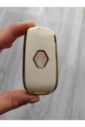 Renault Megane 4 Joy Capture Kadjar Symbol Nano Anahtar Kılıfı Beyaz - 2