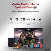 Winex BSP-Y01 Joystick Switch/Ps3/Ps4/Pc/Android/İos MF/TV Retro Oyun Konsolu Joystiği Siyah - 3