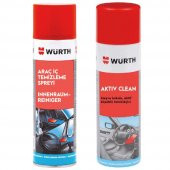 Würth Aktif Temizleme Köpüğü 500ml + Araç İçi Bakım Spreyi 500 ml - 1