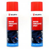 2X Würth Motor Temizleyici Sprey 500 ml (Su Gerekmez) - 1