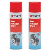 Würth Fren Balata Ve Genel Temizleme Spreyi 2x 500 ml - 1