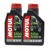 Motul 5100 10w40 1lt Motosiklet Motor Yağı - 2 ADET - 1