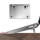 Coofbe Mini Laptop Standı Masaüstü Laptop Tutucu Laptop Standı Portatif Yapışkanlı Laptop Standı set - 6