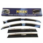 Opel İnsignia Kromlu Cam Rüzgarlığı 4lü Set (2017-2021) Niken - 1