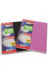 Tıgra Spiralli A4 12 Yaprak Kareli Defter - 1