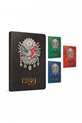 Gıpta 1299 İplik Dikişli Sert Kapak 120 Yaprak Çizgili Defter - 1