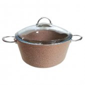 Remetta Granit Silver 24 Tekli Derin Tencere - 1