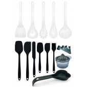 17 Parça Pratik Pişirme Seti,Kepçe Seti,Pasta Pişirme Seti,Narenciye Sıkacağı,Tezgah Üstü Kaşıklık - 1