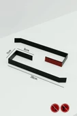 Selenica Metal Mat Siyah Kağıt Rulo Havluluk, Montajsız Yapışkanlı Tasarım, Mutfak, Banyo Havluluk - 4