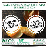 DoğuMark - Karakovan Süzme Balı - %100 Şekersiz (2 Kg) - 1