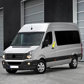 VW Crafter 2006-2016 Sol Ön Kapı Dış Açma Kolu 2E0837205C - 1