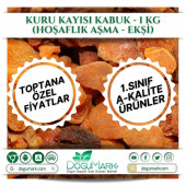 DoğuMark - Kuru Kayısı Kabuk - 1 Kg (Hoşaflık Aşma - Ekşi) - 1
