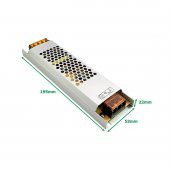 WELL POWER WPUS-1217M 12 VOLT 17 AMPER ADAPTÖR ULTRASLİM LED TRAFOSU - 1