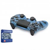 HADRON HD323S KABLOSUZ OYUN KOLU PS4 MAVİ KAMUFLAJ OYUN KOLU  - 1