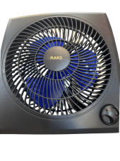 Raks Bf9 Sabit Vantilatör Siyah Renk 2 Kademeli 5 Yıl Garantili - 2