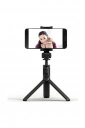 Bluetooth Kumandalı Orjinal Selfie Çubuğu - Monopod - Tripod Siyah - 1