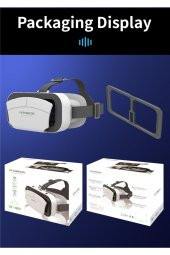 Vr Shinecon G12 3d Sanal Gerçeklik Gözlüğü Siyah 4.5-7.0 Inch - 2